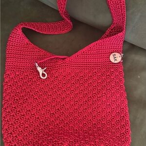 The Sak Cherry Crochet Shoulder Bag new no tag